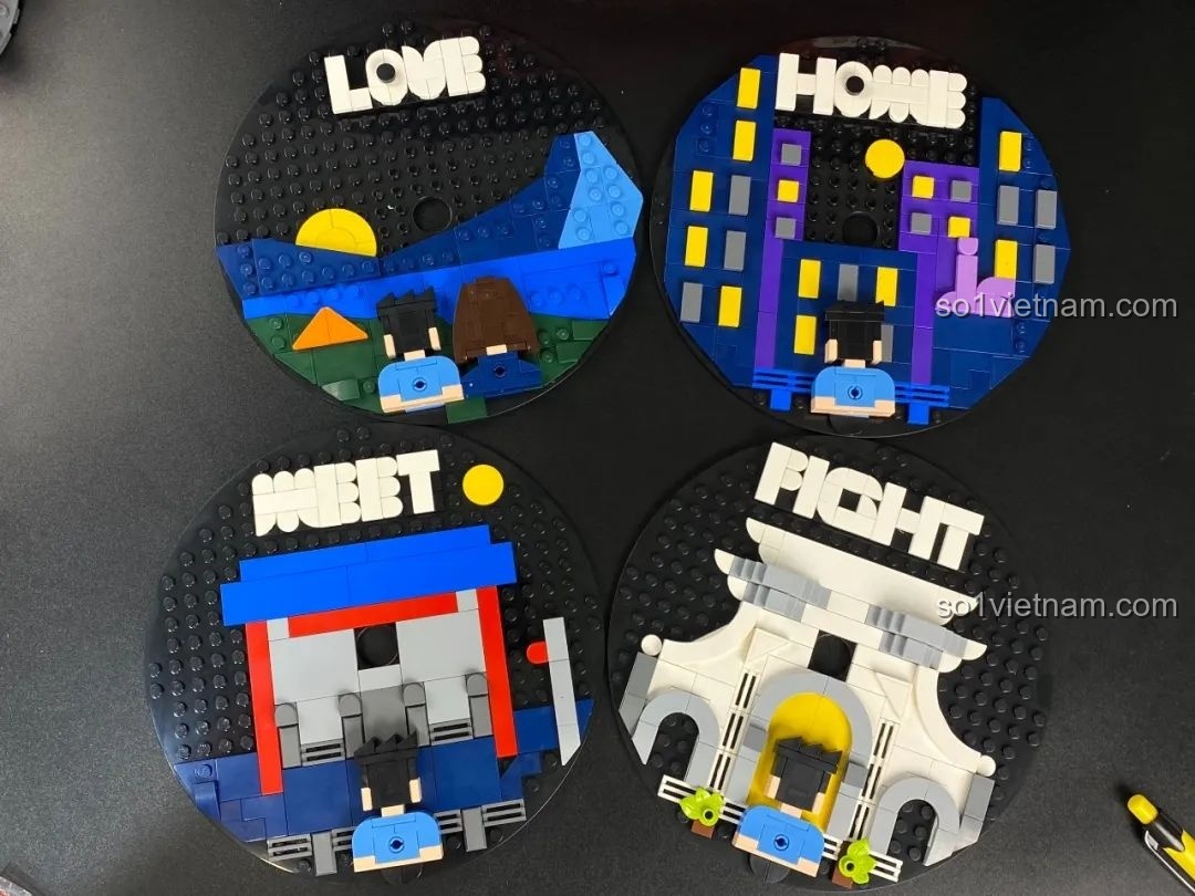 Chi tiết chữ MUSIC và logo