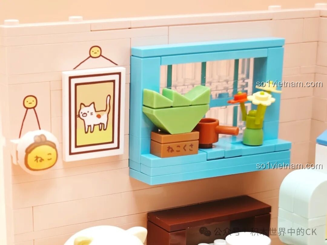 Mở hộp bộ lắp ráp Keeppley K21211 Sumikko Gurashi