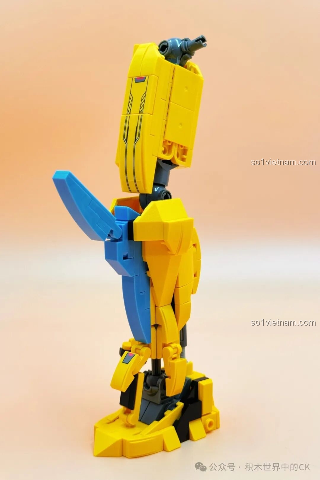 Chi tiết phần tay của Keeppley Thiên Nhãn Cơ Giáp