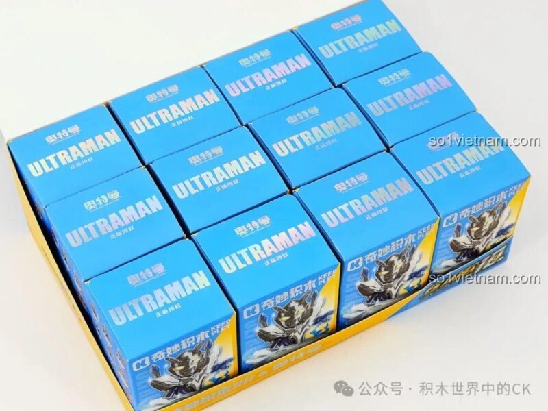 Các hộp nhỏ bên trong bộ Keeppley 75110