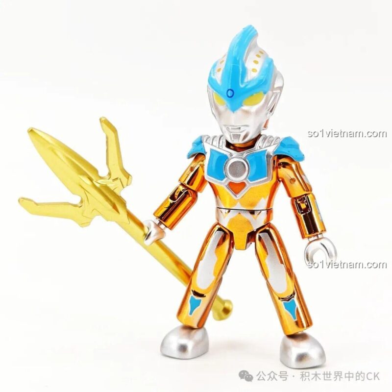 Nhân vật Ultraman với nền đen thứ mười một trong bộ Keeppley 75110
