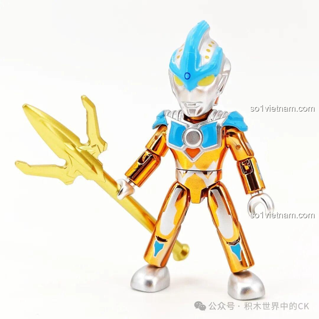 Nhân vật Ultraman với nền đen thứ mười một trong bộ Keeppley 75110