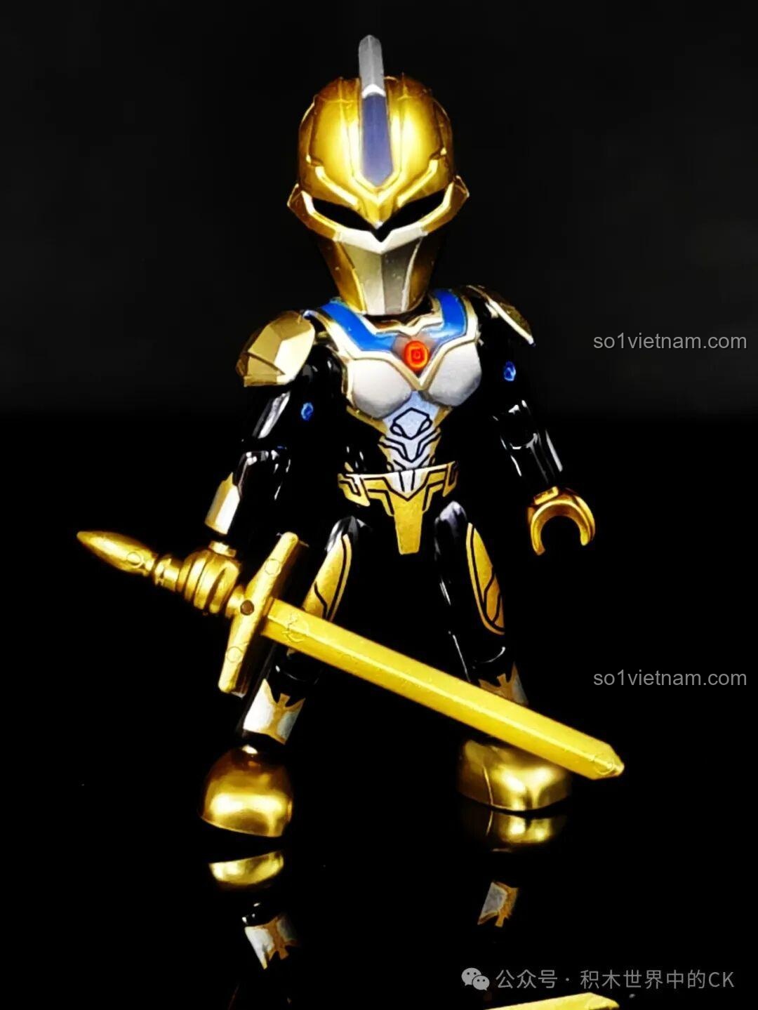 Nhân vật Ultraman với nền đen thứ hai trong bộ Keeppley 75110