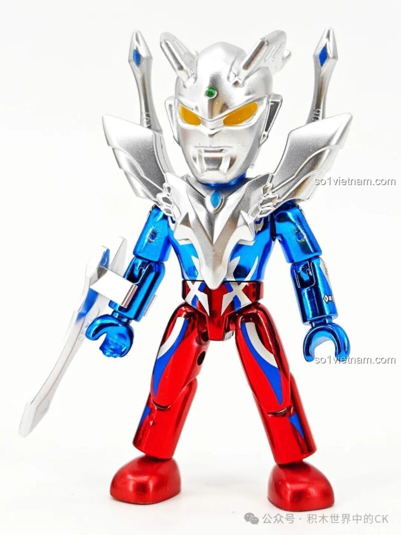 Nhân vật Ultraman với nền vàng thứ mười một trong bộ Keeppley 75110