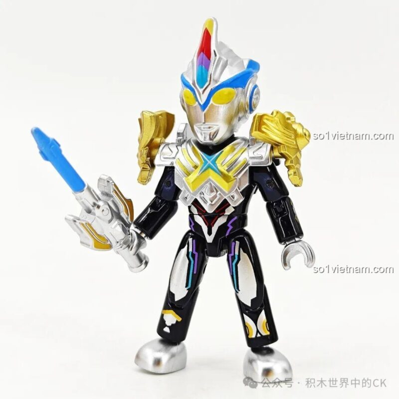 Nhân vật Ultraman với nền vàng thứ bảy trong bộ Keeppley 75110