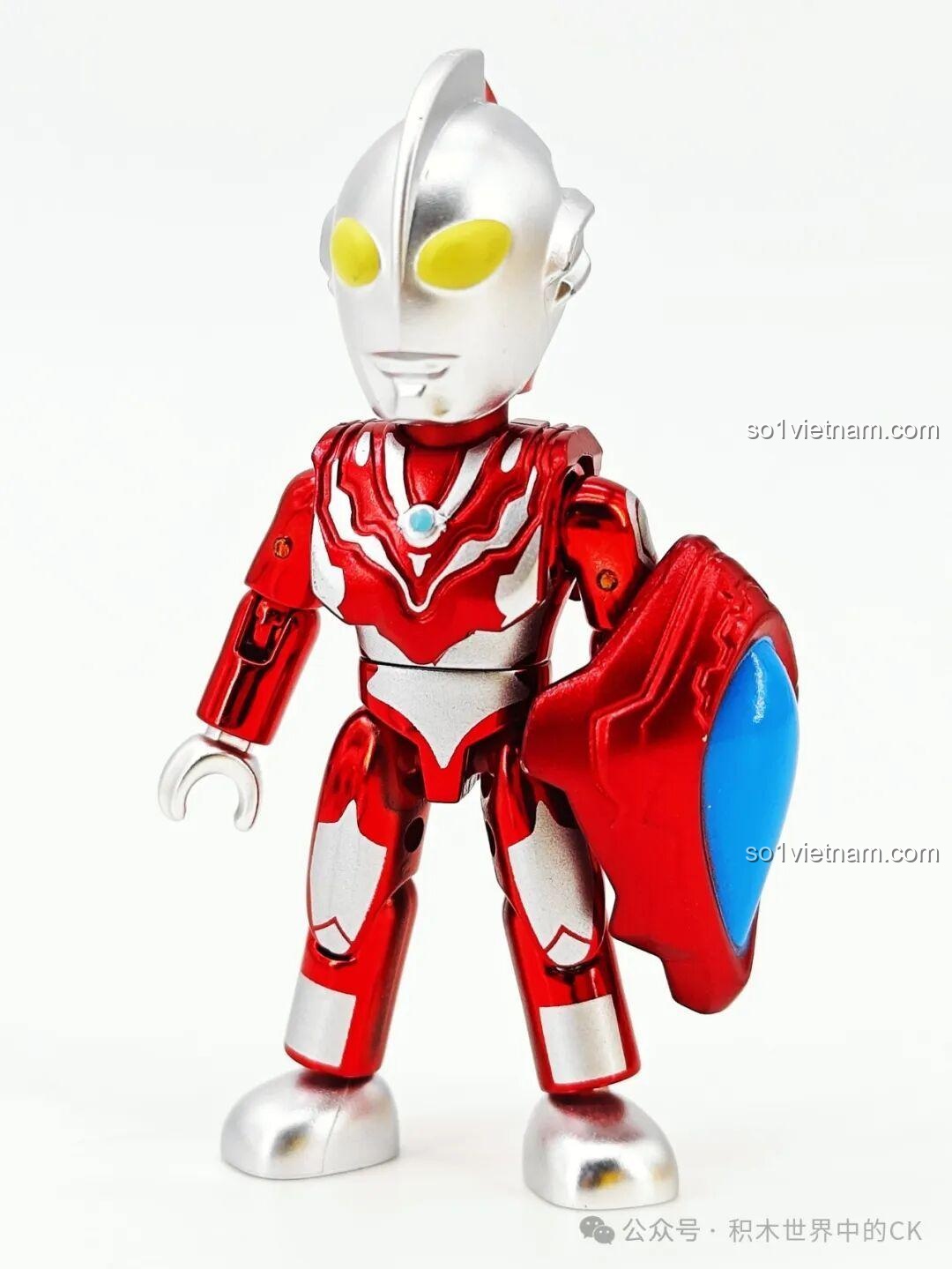 Cận cảnh quá trình lắp ráp bộ Keeppley Ultraman 75110