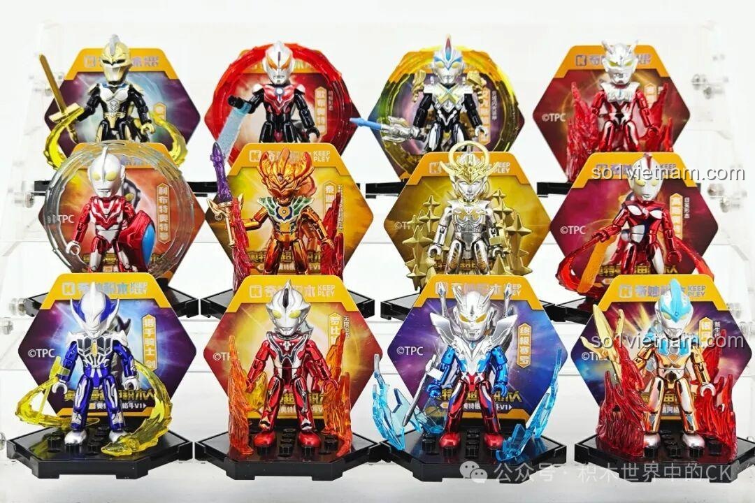 Lời kêu gọi hành động mua bộ Keeppley Ultraman 75110 tại Kho đồ chơi trẻ em