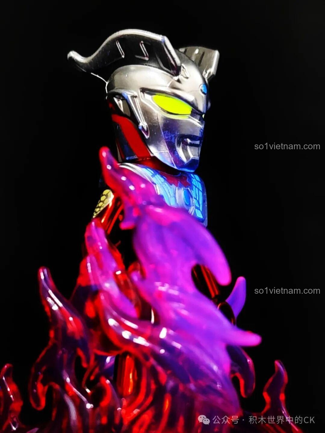 Mô hình Ultimate Zero đã lắp ráp từ bộ Keeppley Ultraman 75110