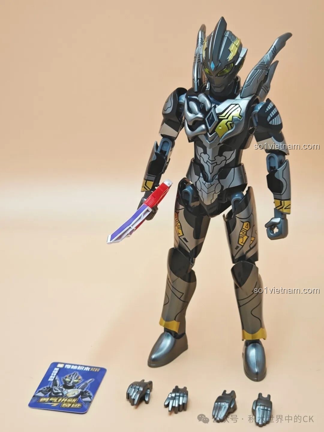 Các mô hình Keeppley Ultraman đã hoàn thiện