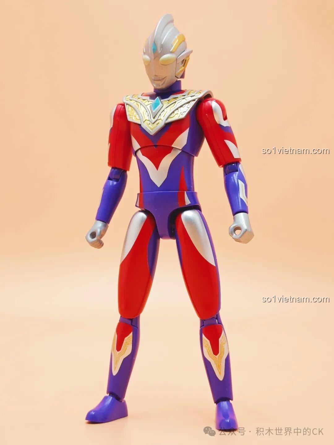 Mô hình Ultraman Z Nguyên Thủy Keeppley K75064 tạo dáng chiến đấu