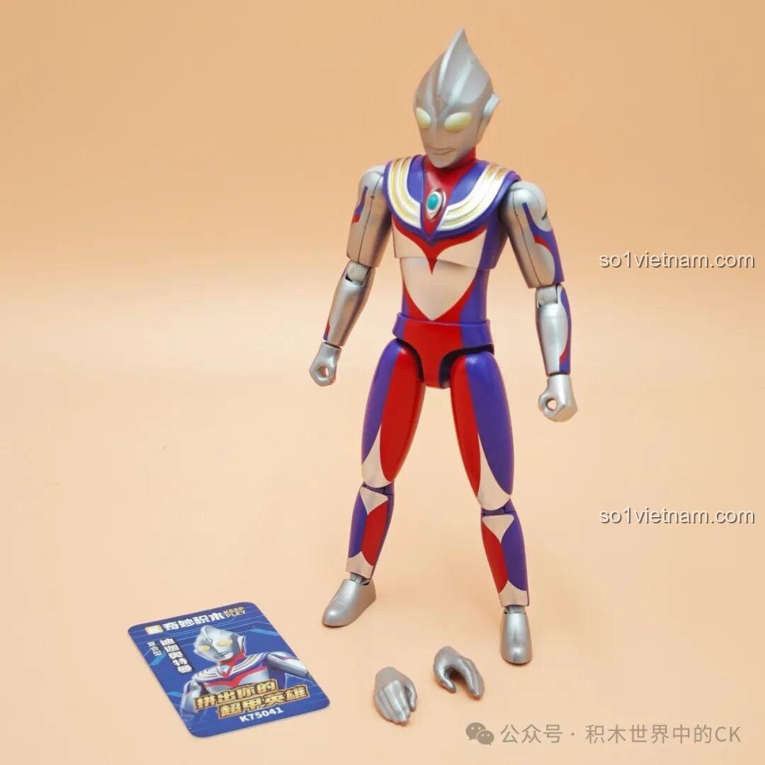 Mở hộp bộ lắp ghép mô hình Ultraman Z Nguyên Thủy Keeppley K75064