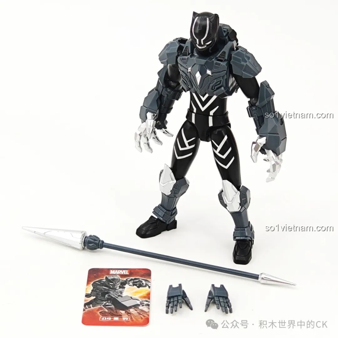 Mô hình Ultron của Keeppley với các phụ kiện