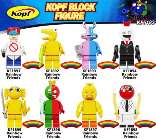 Bộ đồ chơi lắp ghép Kopf KF1894 Nhân vật Rainbow Friends độc đáo cho bé trai 6 tuổi, giá tốt.