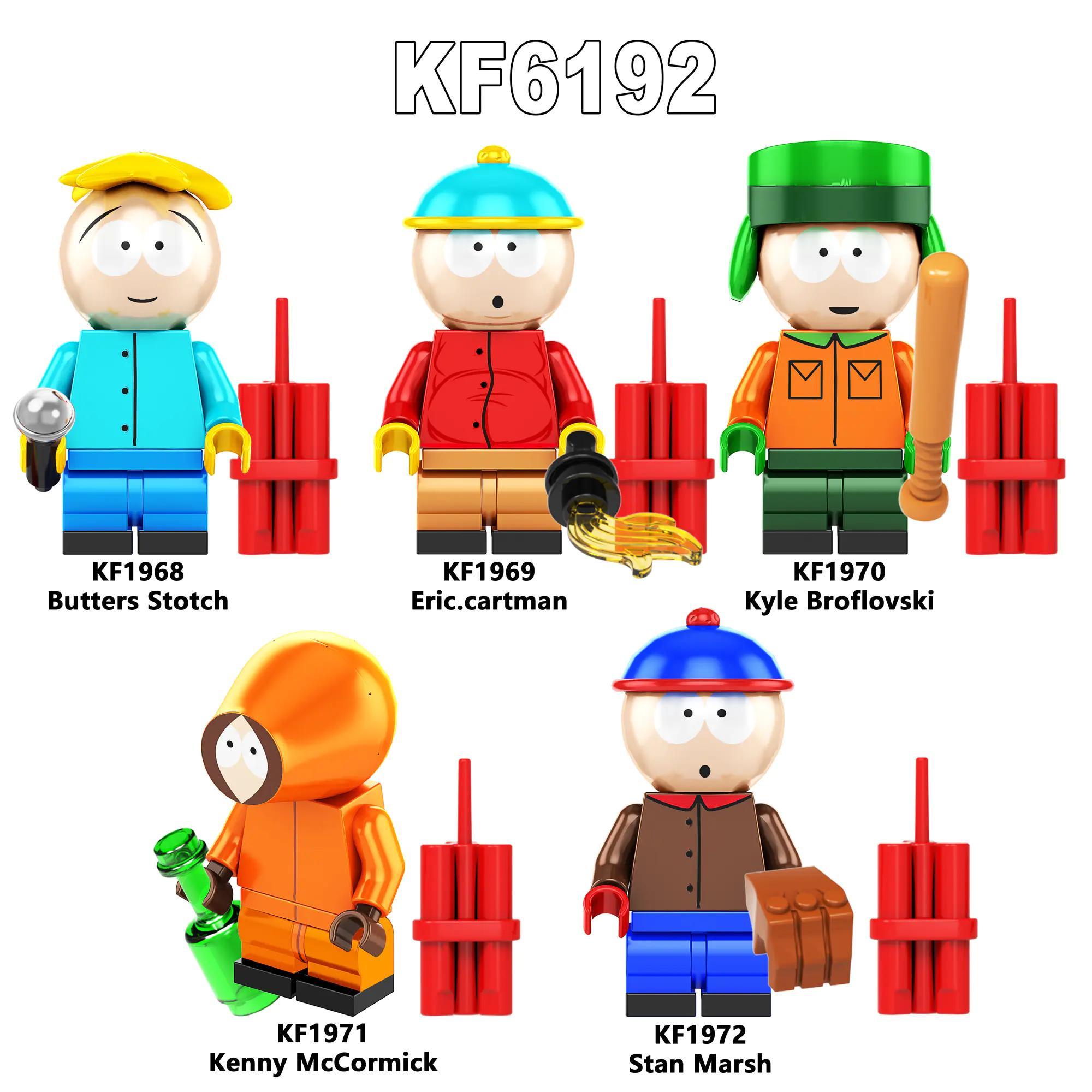 Figure Kyle Broflovski KF1970 của hãng Kopf, nhân vật hoạt hình, đồ chơi lắp ghép tương thích LEGO®, phù hợp cho bé trai 14 tuổi, giá tốt