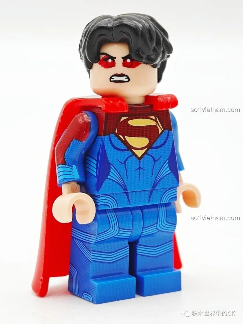 KT1071 Bộ sưu tập siêu anh hùng Supergirl tóc đen, bộ đồ chơi Bộ 8 Minifigure Siêu Anh Hùng cho bé gái 6 tuổi
