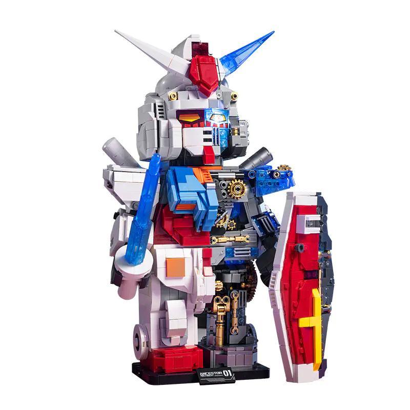 Kumeigao 24010 bộ lắp ghép Mô hình Mecha Bán Cơ Khí Tổ Tiên, 1730 mảnh, thiết kế lộ nội thất, đồ chơi lắp ráp cho con trai 14 tuổi, giá tốt