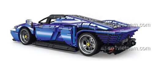 Phiên bản màu đỏ của bộ lắp ghép Siêu xe Ferrari Daytona SP3 KY7070, một lựa chọn thay thế cho mẫu KY7071, phù hợp cho bé trai trên 6 tuổi.