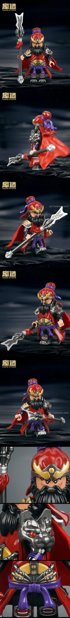 nhân vật lắp ráp 11772 Tướng Trương Phi, mô hình chi tiết cao, chất lượng vượt trội.