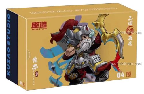 Hộp sản phẩm bộ đồ chơi Hoàng Trung Kuzhao Studio 11774, thiết kế đẹp mắt, quà tặng lý tưởng cho bé trai 8 tuổi.