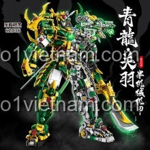 Bộ lắp ghép Lều Cắm Trại 8 Mẫu 乐毅积木 72020 - Khám phá thiên nhiên, Lắp được 8 mẫu, Đồ chơi giáo dục cho bé 6 tuổi