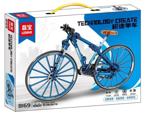 bộ lắp ghép Xe Đạp Hybrid BMW LEIBAO 8169, mô hình xe đạp BMW, đồ chơi lắp ráp cho con trai 6 tuổi, giá tốt