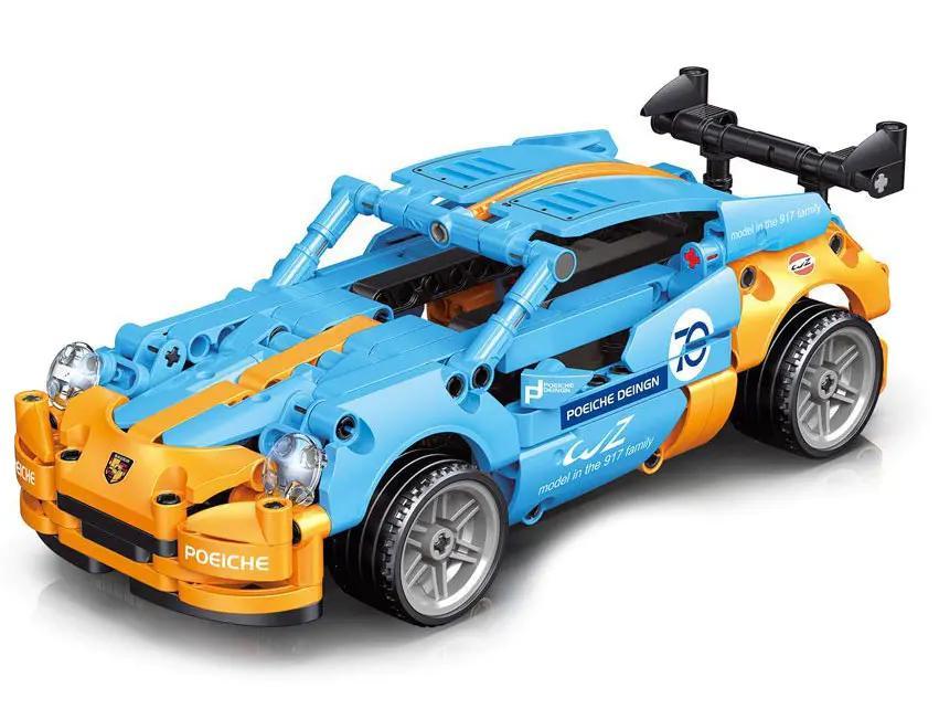 Hộp sản phẩm LEIBAO 8331 Xe Hơi Lắp Ghép Tốc Độ Cao Porsche 911