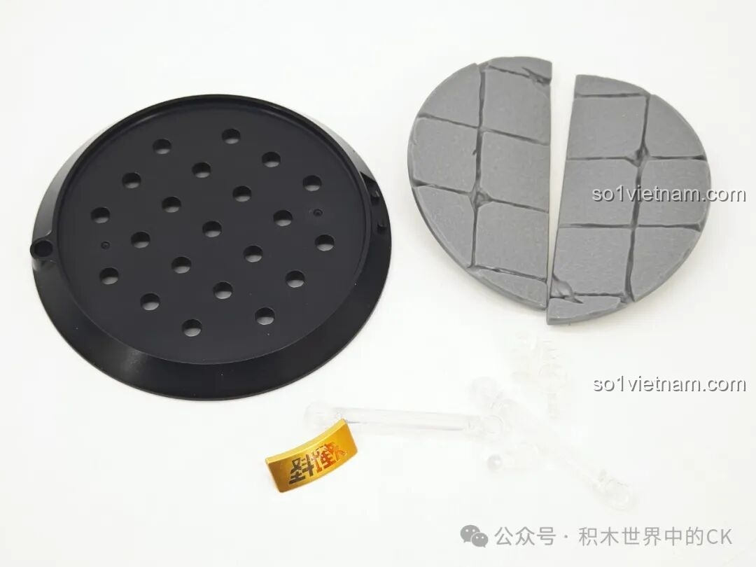 Các bộ phận giáp Sư Tử Vàng của mô hình Leo Aiolia BLOKEES