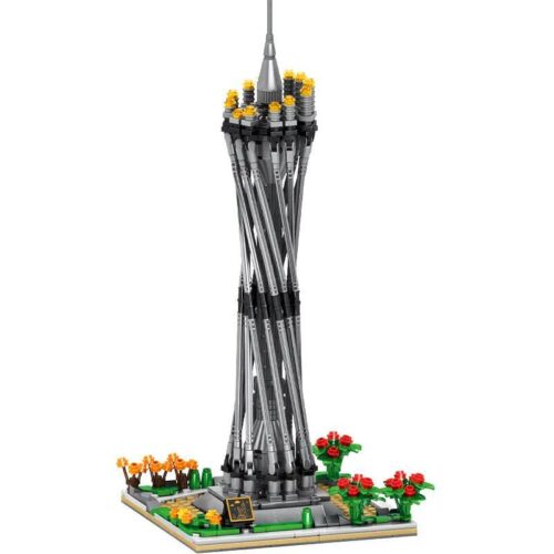 Mô hình Tháp Canton LEVI 67011 lắp ghép chi tiết cao cho bé 6 tuổi