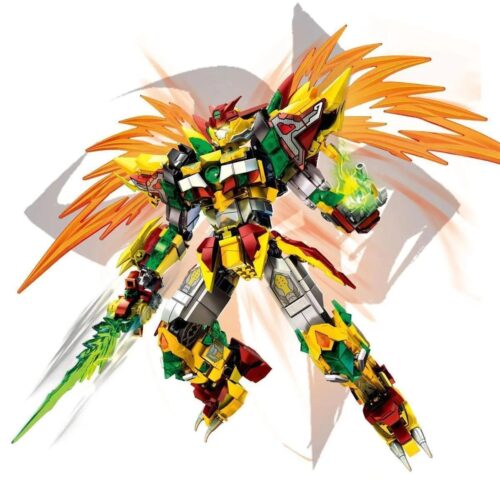 Bộ lắp ráp Robot Chiến Thần Bạch Khởi LeYi 62063 cho bé trai 6 tuổi, mô hình mecha cực ngầu giá rẻ.