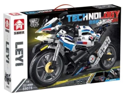 Hộp sản phẩm bộ lắp ghép mô tô BMW M1000RR LEYI 88078
