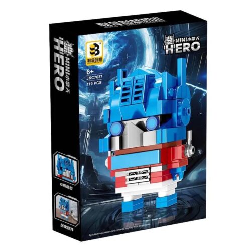 Bộ lắp ghép Lianhe Chuangxiang JKC7637 Mô hình Optimus Prime Mini giá tốt cho bé trai 6 tuổi