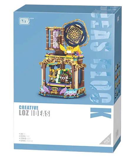 Hộp sản phẩm LOZ 1927 Cung Hoàng Đạo Cát Tường, bộ lắp ghép mô hình 1367 mảnh, đồ chơi sáng tạo cho bé 14 tuổi