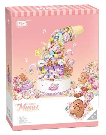 Hộp sản phẩm LOZ 1953 Hộp Nhạc Ngọt Ngào