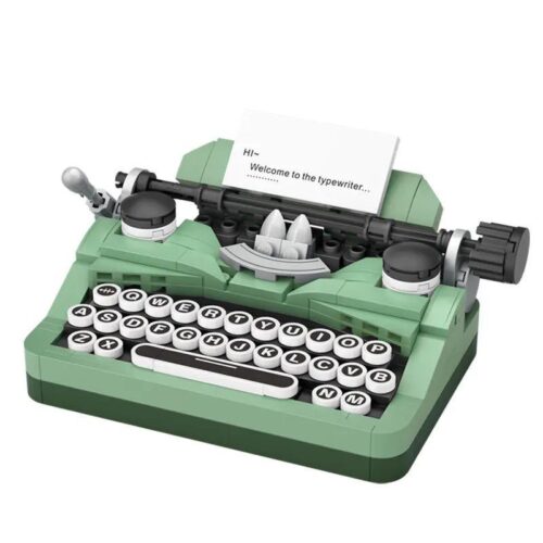 Máy đánh chữ cổ điển LOZ 4213 bộ lắp ghép 223 mảnh, mô hình máy đánh chữ retro, đồ chơi máy đánh chữ, máy đánh chữ trang trí, quà tặng độc đáo cho bé 6 tuổi