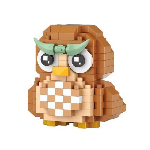 Bộ lắp ghép Cú Mèo LOZ 8612 Mini Block đáng yêu, đồ chơi lắp ghép cho thanh niên 14 tuổi, giá tốt