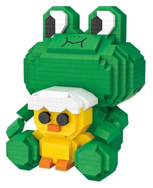 Bộ lắp ghép LOZ 9240 Mô hình Ếch Leonard và Gà Con dễ thương, đồ chơi mô hình mini block cho bé 8 tuổi, giá tốt