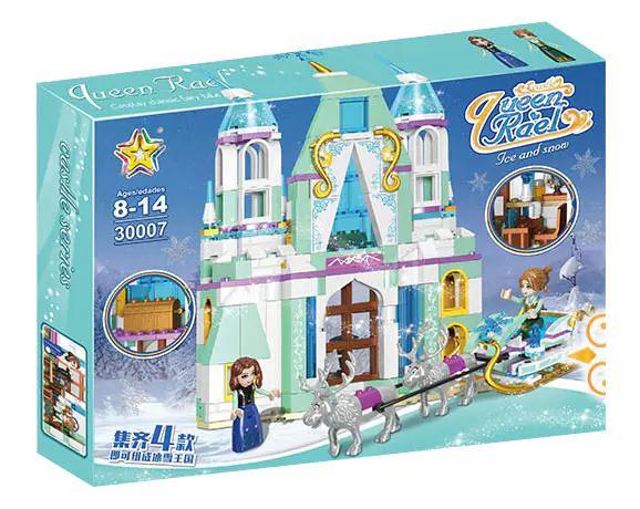 Hộp bộ lắp ghép Lâu Đài Băng Giá Mộng Mơ Lucky Star 30007 cho bé gái 8-14 tuổi