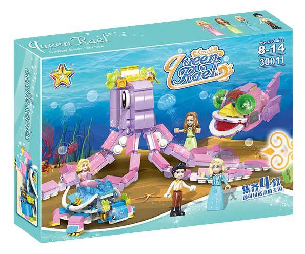 Hộp sản phẩm Lucky Star 30011 Cung Điện Dưới Biển Hải Vật