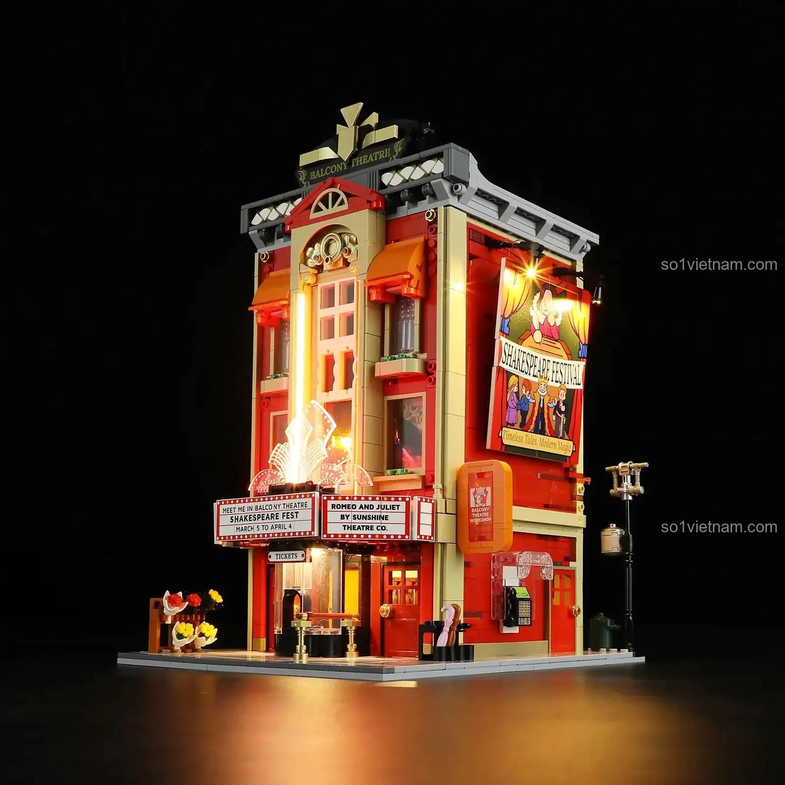 Lumibricks/FunWhole F9056 Nhà hát Streamer ban ngày