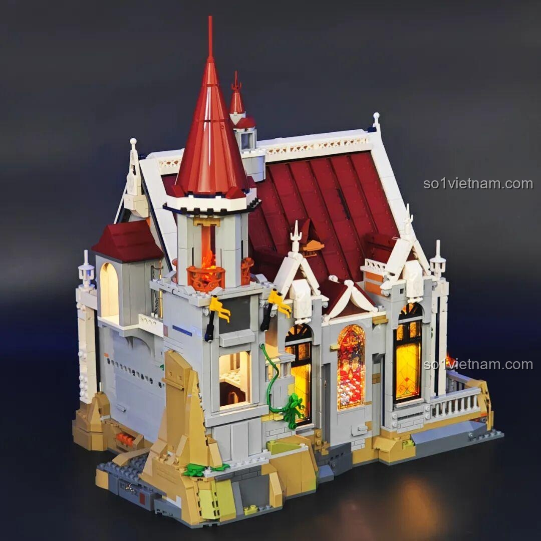 Minifigures Rex kẻ trộm và Hermione người hầu của bộ lắp ghép Lumibricks L9071 Sảnh Tiệc Hoàng Gia, với biểu cảm kép, phù hợp thanh niên 16 tuổi, giá tiết kiệm.