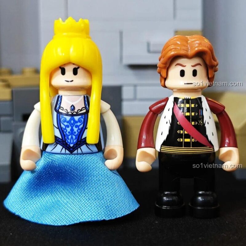 Quá trình lắp ráp tường bộ xếp hình Lumibricks L9071 Sảnh Tiệc Hoàng Gia, sử dụng kỹ thuật SNOT để gia cố, phù hợp thanh niên 16 tuổi, chất lượng đảm bảo.