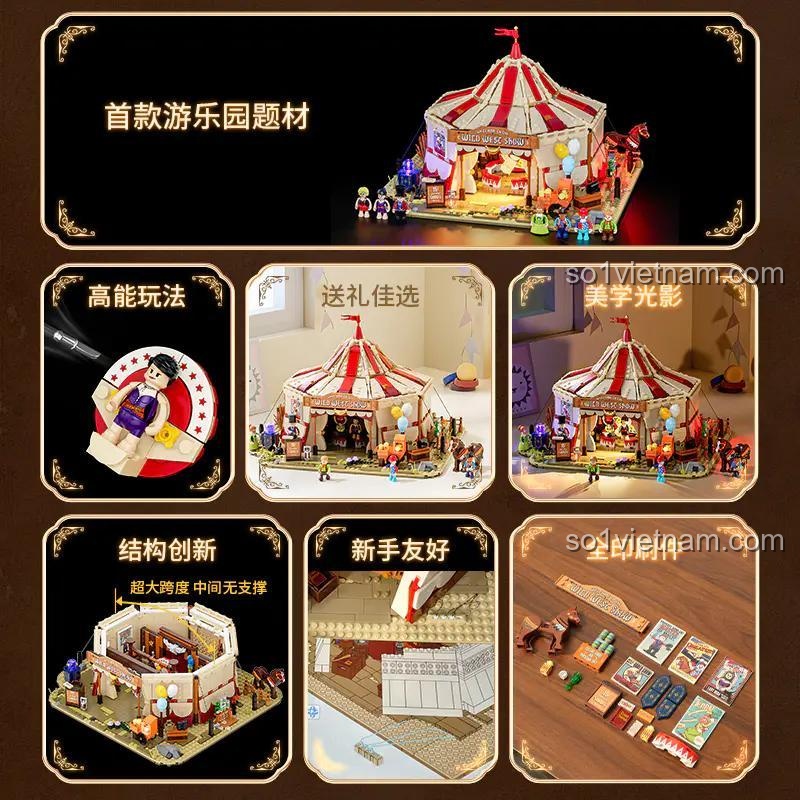 Hướng dẫn lắp ráp thân thiện cho người mới của bộ lắp ghép 9079