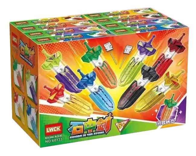 Hộp sản phẩm Bộ Lắp Ghép Kiếm Đá LWCK 60133