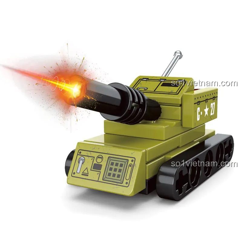 Các mẫu lắp ráp của bộ đồ chơi LWCK LW90141 - Mẫu 2