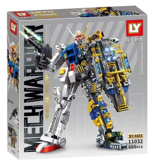 LY 11032 Bán Cơ Giáp Chiến Đấu Mô Hình Robot Chiến Đấu Giáp Chiến Đấu Robot Khổng Lồ Mech Chiến Đấu Robot Tương Lai Robot Tấn Công Robot Tự Động Robot Lắp Ráp 688 Mảnh Giá Tốt