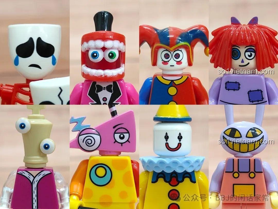 Mô hình Ma Đồng Vô Úy 85023, hộp sản phẩm và thẻ bài