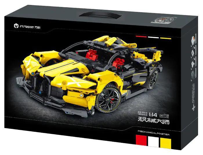 Hộp sản phẩm bộ lắp ghép xe Bugatti Veyron tốc độ cao 万致IM.Master 9813