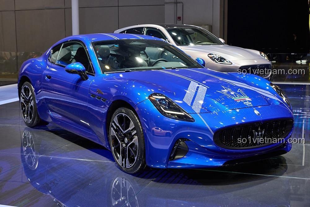 Siêu xe Maserati GranTurismo thực tế - Nguồn cảm hứng cho bộ lắp ghép Reobrix 11010 tỉ lệ 1:8.