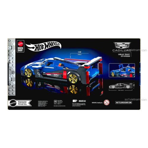 Bé trai 10 tuổi đang tập trung lắp ráp đồ chơi mô hình Xe đua Le Mans Cadillac Hypercar JFR89. Phát triển kỹ năng tư duy, sáng tạo.