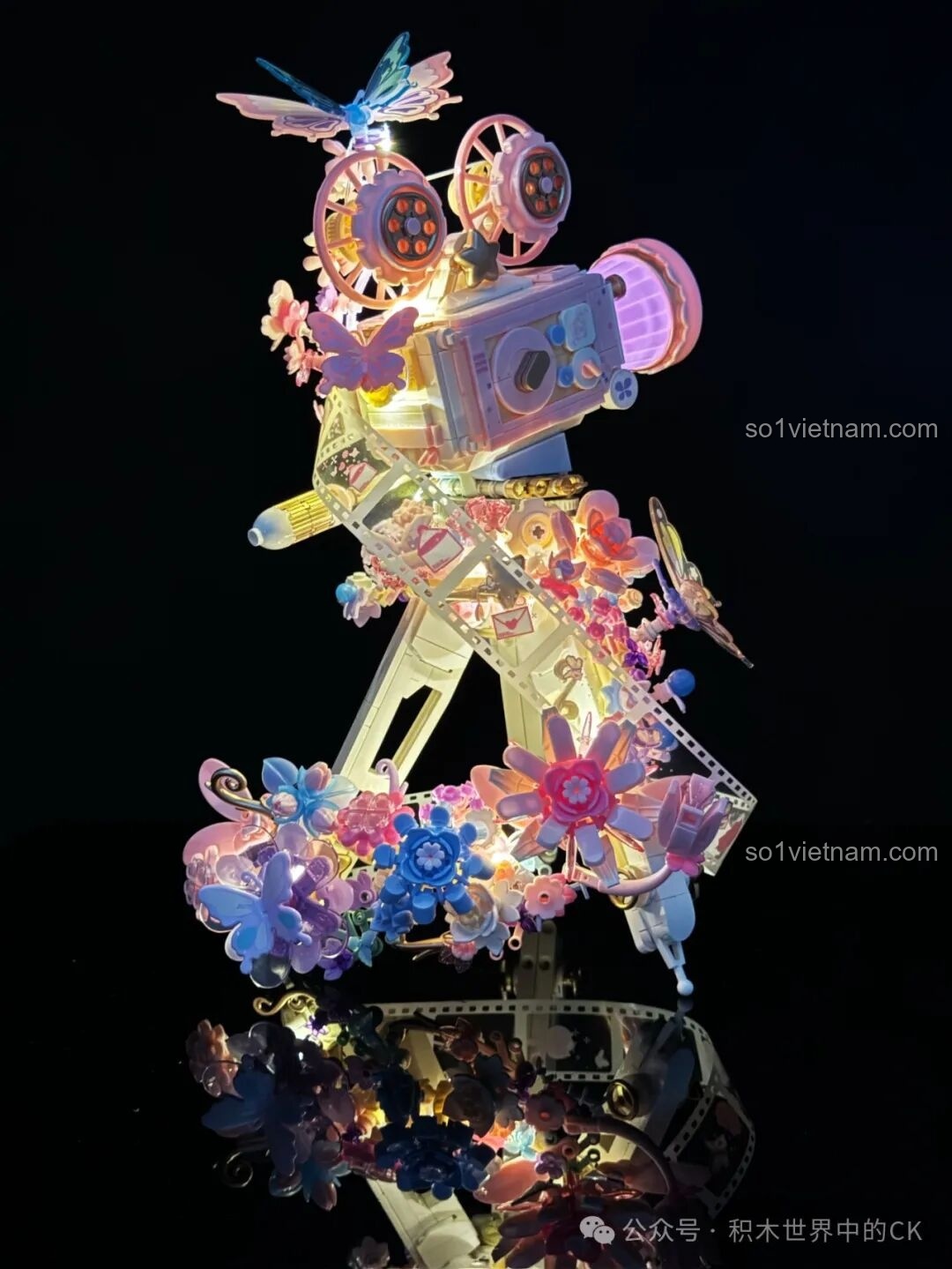 Chi tiết ống kính máy quay phim Sembo 611106